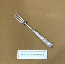 fourchette à cornichons CHRISTOFLE modèle ROCAILLE métal argenté Couvert 20 cm