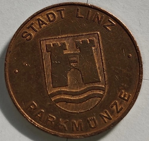 Parking token lins bronze - parking,