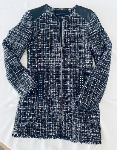 Manteau zara s - zara, (tweed)