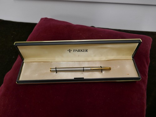 Stylo parker plume or - en,