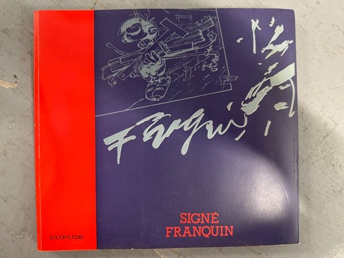 Signé franquin dupuis - -,