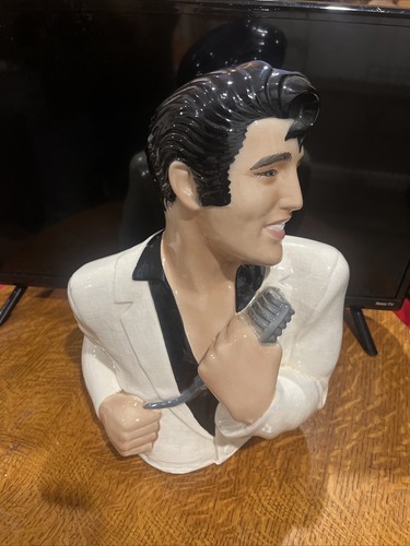 Vtg elvis presley clay art - vtg,
