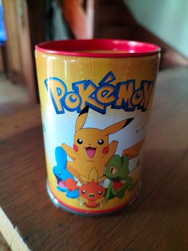 Tirelire metal pokemon 2008 - metal,