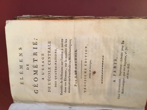 Livre ancien éléments - livre,