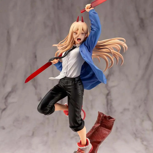 Chainsaw man figurine power - -,