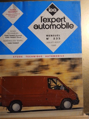 Revue technique ford transit - technique,