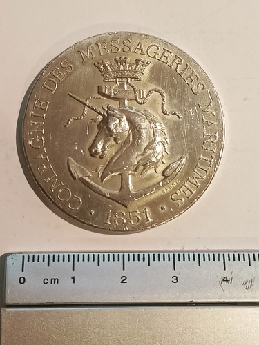 Medaille argent 1851 barre - -,