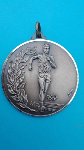 Médaille course pied jeux - course, à