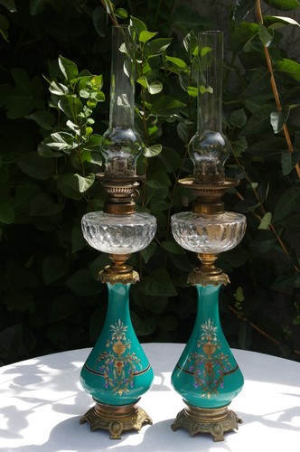 Paire lampes pétrole - paire,