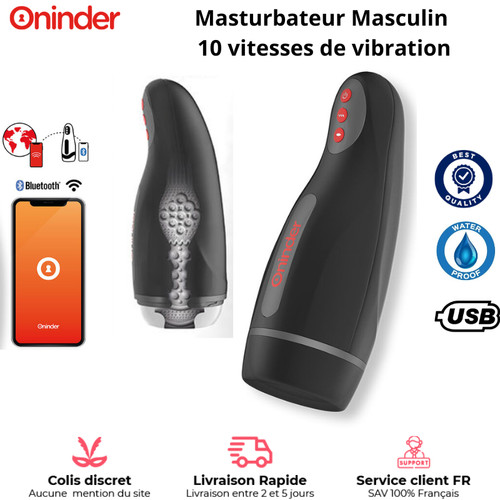 Masturbateur rechargeable pour - rechargeable,