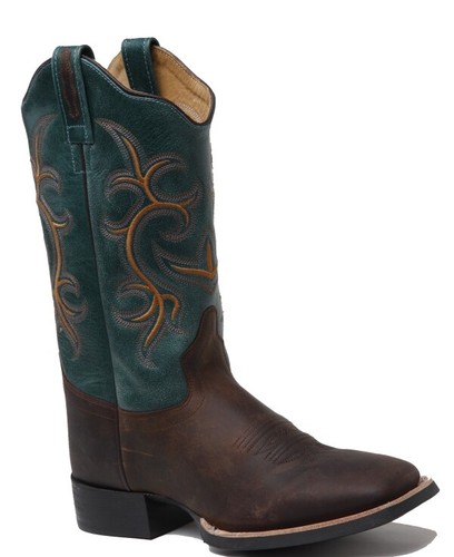 Bottes cuir old west 18127e - de,