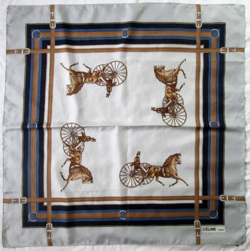 Celine foulard soie - -,