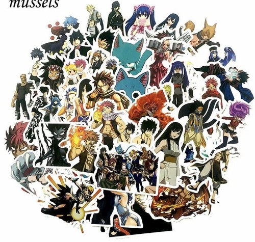 Fairy tail anime - tail, stickers