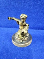 MASCOTTE AUTOMOBILE BOUCHON DE RADIATEUR EN BRONZE