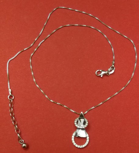 Collier chaine argent sterling - collier,