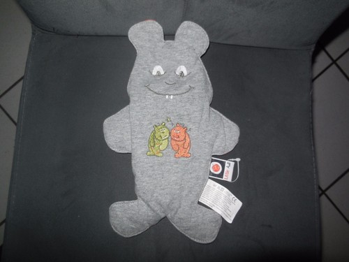 Doudou plat ours monstre - doudou,