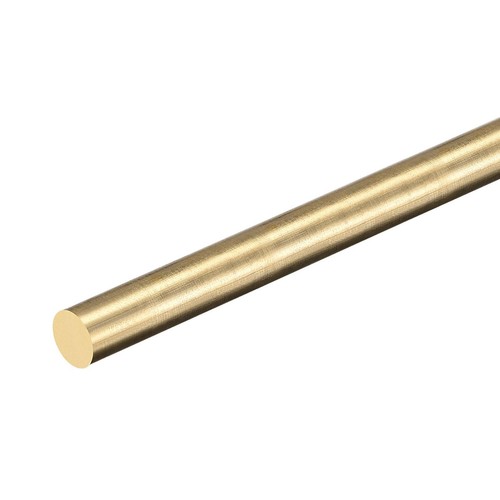 6mm 350mm longueur laiton - 6mm, rond