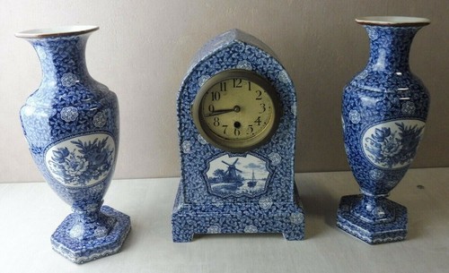 Lot anciens vases horloge - lot, d'anciens