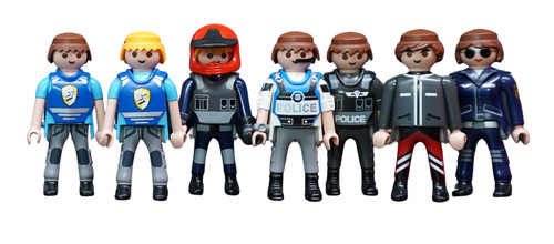 Playmobil figurines policiers