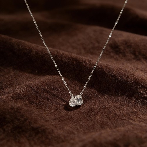 Emerald cut toi et moi - 1.80,