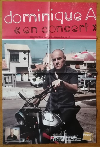 Dominique concert affiche - a,