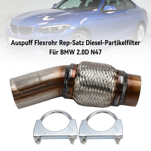 Exhaust flex pipe repair set - exhaust,