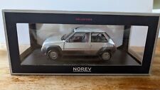 NOREV 1/18 RENAULT 5 SUPERCINQ GT TURBO 1985 SILVER