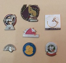Lot 7 Pins LAPEL PIN PONEY