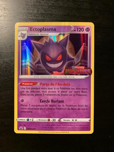 Carte pokémon ectoplasma - carte,