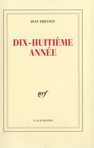 Dix huitième année jean - dix-huitième, année,
