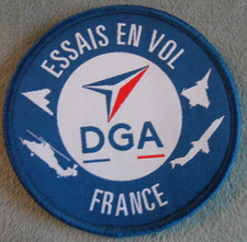 Patch écusson DGA ESSAIS EN