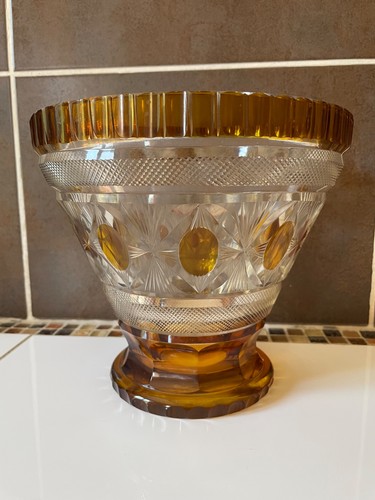 Vase art déco cristal - vase,