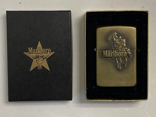 Vintage 1986 marlboro zippo - vintage,