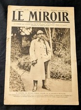 WW1 Journal Le Miroir N°104, 21 Novembre 1915, État Correct, Général Dubail