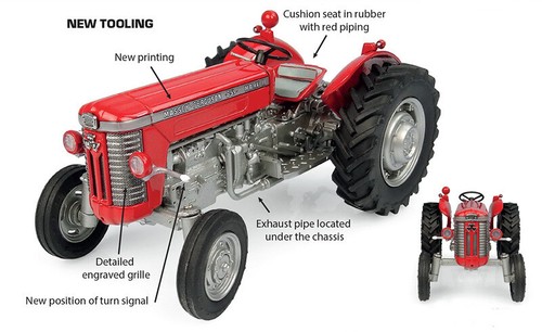 Miniature tracteur demi - tracteur,