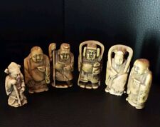 Figurines sages japonais en plastique Ou En Résine Jacquet 1980 Netsuke Japonais