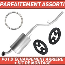 Pot d’échappement arrière pour Honda HR-V 1 I GH 1.6i Hayon 99-06