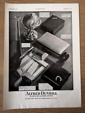 Publicité de 1932 - ALFRED DUNHILL ETUI A CIGARETTES BRIQUET TROMPETTE - 2933