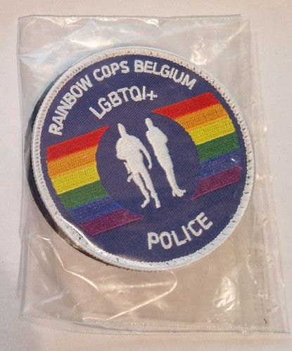 Rondache rainbow cops belgium - rainbow,
