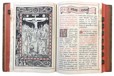 Magnifique Missel d’autel XIXe grand format chasuble-prêtre-messe-calice