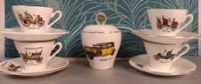 4 Tasses et 1 sucrier Voitures