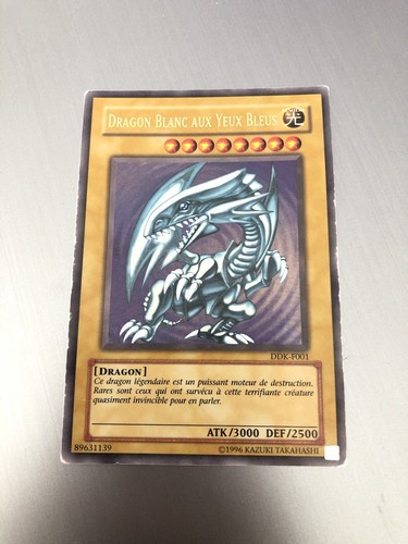 Carte dragon blanc - yu-gi-oh!,