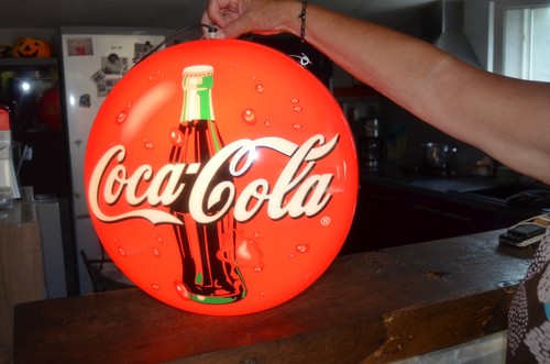 Enseigne lumineuse coca cola - coca,