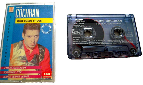 1988 eddie cochran blue - eddie, suede