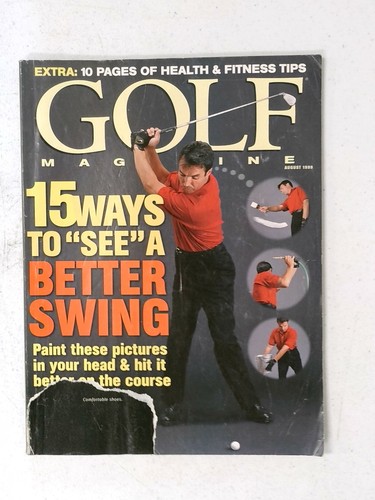 Golf magazine august - golf, 1999