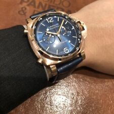 Panerai Luminor Chrono GoldtechTM bleu nuit