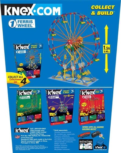 Nex knex ferris wheel series - k'nex,