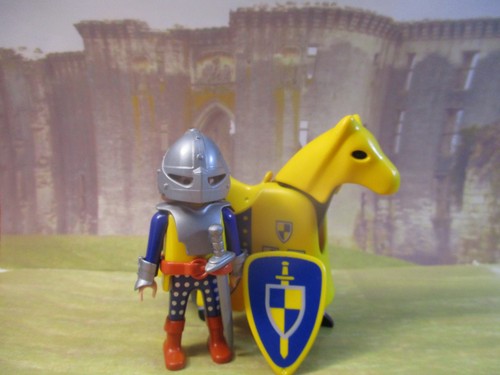Playmobil chevalier lion - playmobil,