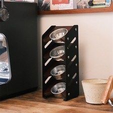 Porte-filtre à café efficace avec 4 emplacements parfait pour les amateurs d'e