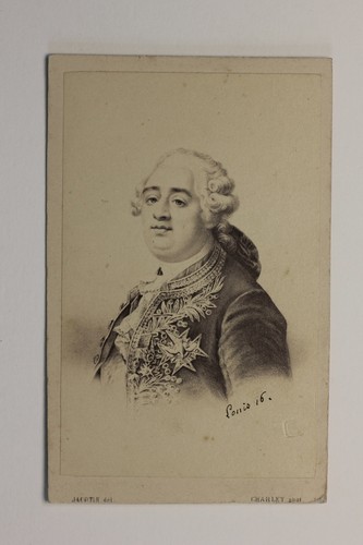 Louis xvi photo après - xvi, d’après
